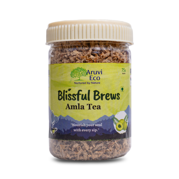 Amla Tea with Salt and Pepper - Immunity-Boosting Tea, Directly produced from our Farm - 75gm