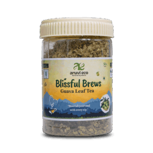 Premium Guava Leaf Tea, Directly produced from our farm, Diabetic-friendly - 50gm