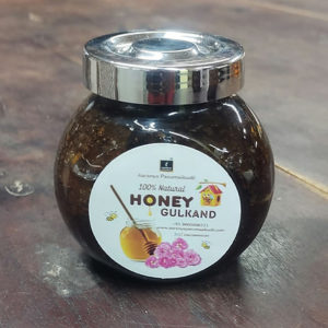 மலைத்தேன் + நாட்டு ரோஜா குல்கந்து Honey Rose Gulkand