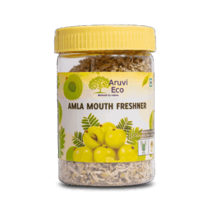 Organic Amla Mouth Freshener 60Gms - 100% Natural Dried Amla, Directly Produced from Our Garden, No Artificial Flavors or Preservatives
